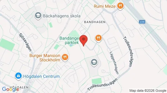 Apartments for rent i Stockholm South - kort over placeringen