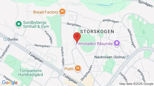 Apartments for rent i Sundbyberg - kort over placeringen