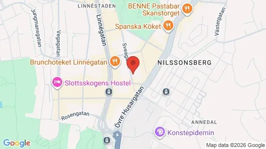 Apartments for rent i Gothenburg City Centre - kort over placeringen