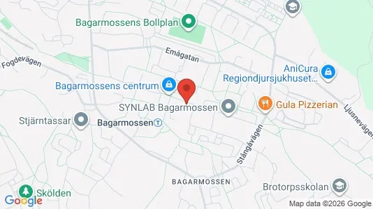 Apartments for rent i Stockholm South - kort over placeringen