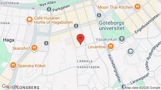 Apartments for rent i Gothenburg City Centre - kort over placeringen