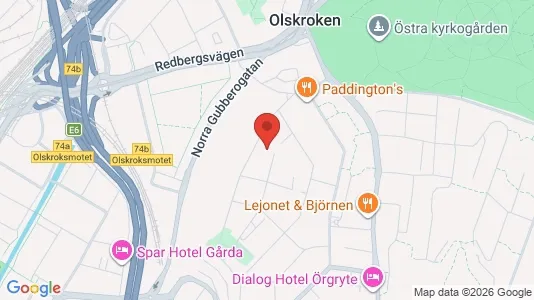 Apartments for rent i Örgryte-Härlanda - kort over placeringen