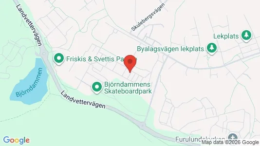 Apartments for rent i Partille - kort over placeringen