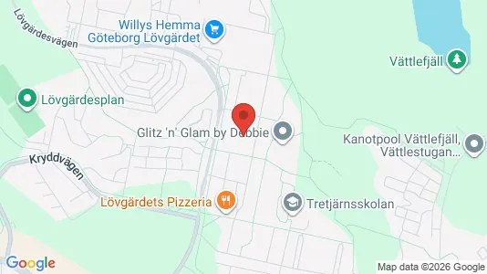 Apartments for rent i Angered - kort over placeringen