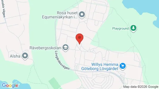 Apartments for rent i Angered - kort over placeringen