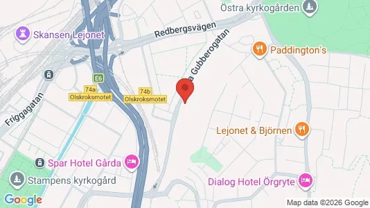 Apartments for rent i Örgryte-Härlanda - kort over placeringen