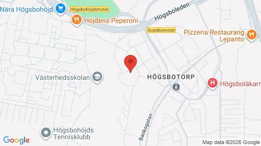 Apartments for rent i Askim-Frölunda-Högsbo - kort over placeringen