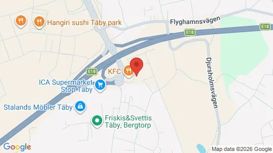 Apartments for rent i Täby - kort over placeringen