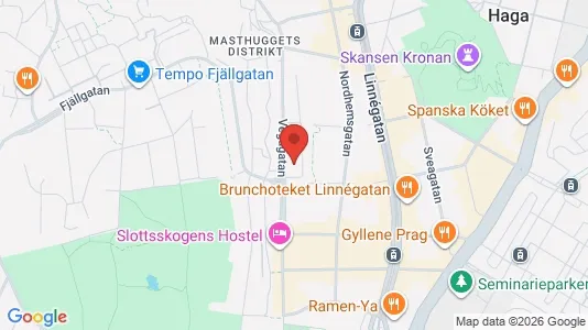 Apartments for rent i Gothenburg City Centre - kort over placeringen