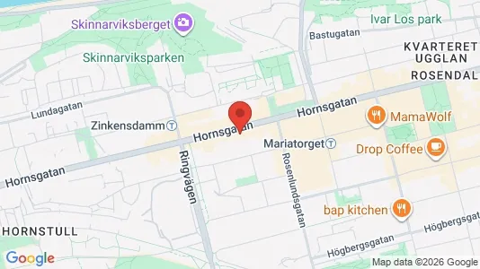 Apartments for rent i Södermalm - kort over placeringen