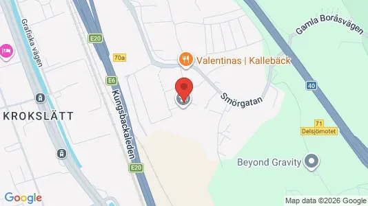Apartments for rent i Örgryte-Härlanda - kort over placeringen