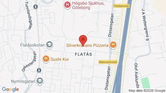 Apartments for rent i Askim-Frölunda-Högsbo - kort over placeringen