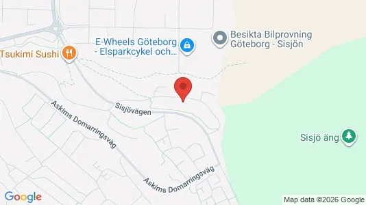 Apartments for rent i Askim-Frölunda-Högsbo - kort over placeringen