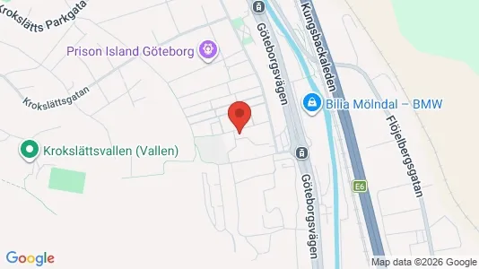 Apartments for rent i Mölndal - kort over placeringen