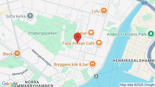 Apartments for rent i Södermalm - kort over placeringen
