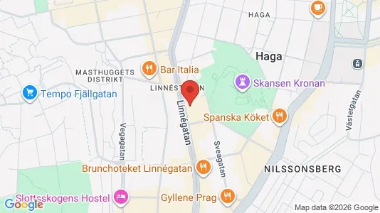 Apartments for rent i Gothenburg City Centre - kort over placeringen