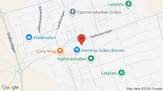 Apartments for rent i Lerum - kort over placeringen