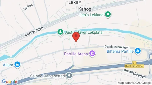 Apartments for rent i Partille - kort over placeringen