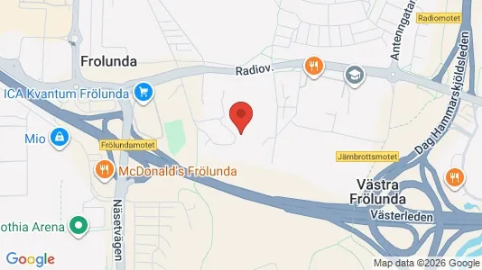 Apartments for rent i Askim-Frölunda-Högsbo - kort over placeringen