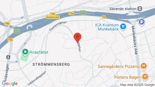 Apartments for rent i Örgryte-Härlanda - kort over placeringen