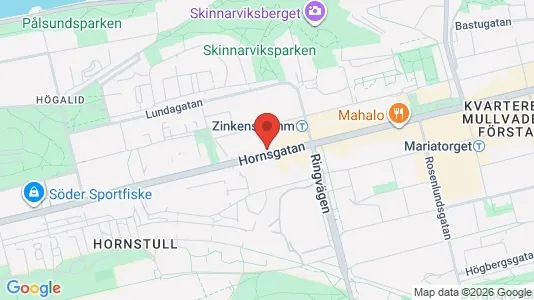 Apartments for rent i Södermalm - kort over placeringen