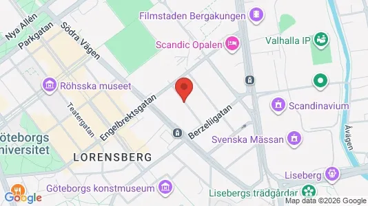 Apartments for rent i Örgryte-Härlanda - kort over placeringen