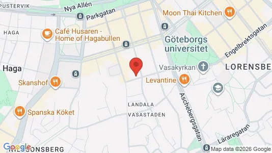 Apartments for rent i Gothenburg City Centre - kort over placeringen