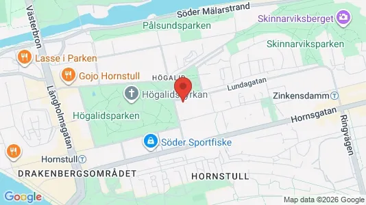 Apartments for rent i Södermalm - kort over placeringen