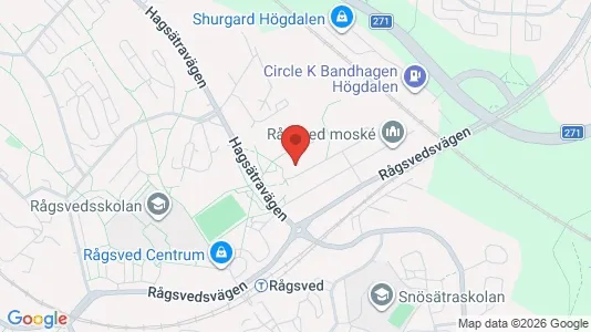Apartments for rent i Stockholm South - kort over placeringen