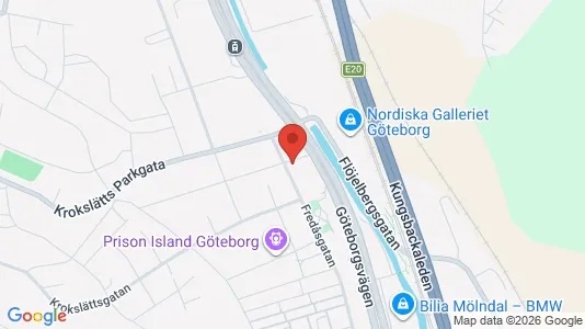 Apartments for rent i Mölndal - kort over placeringen