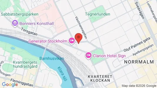Apartments for rent i Stockholm City - kort over placeringen