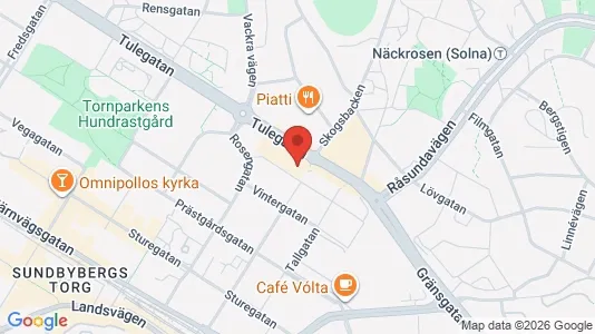 Apartments for rent i Sundbyberg - kort over placeringen