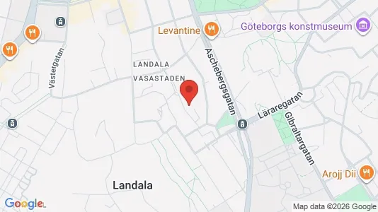 Apartments for rent i Gothenburg City Centre - kort over placeringen