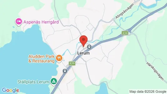 Apartments for rent i Lerum - kort over placeringen