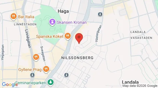 Apartments for rent i Gothenburg City Centre - kort over placeringen