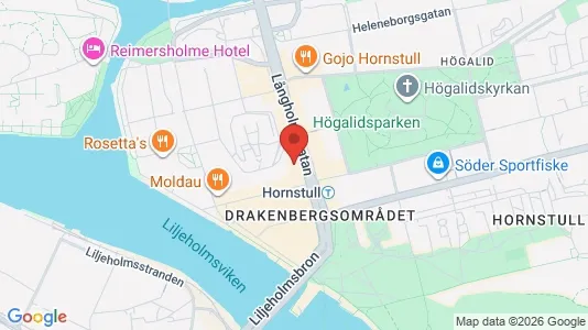 Apartments for rent i Södermalm - kort over placeringen