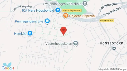 Apartments for rent i Majorna-Linné - kort over placeringen