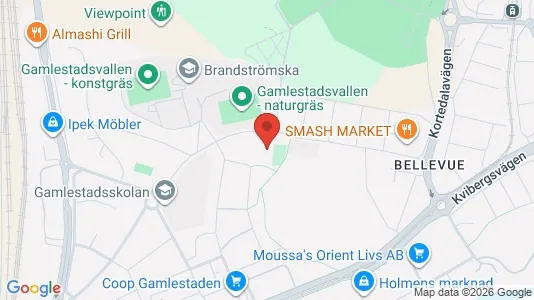 Apartments for rent i Gothenburg East - kort over placeringen