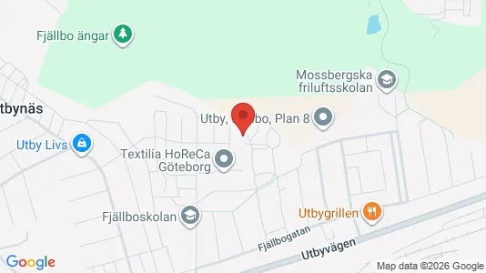 Apartments for rent i Gothenburg East - kort over placeringen