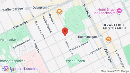 Apartments for rent i Vasastan - kort over placeringen