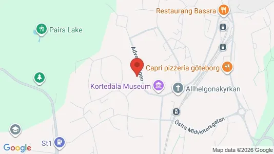Apartments for rent i Gothenburg East - kort over placeringen