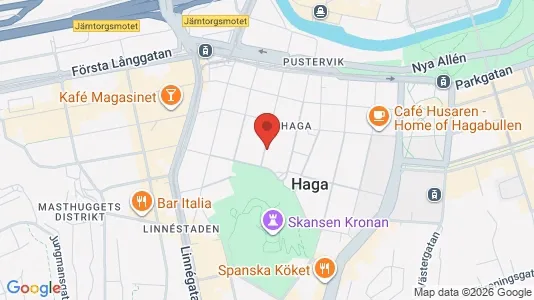 Apartments for rent i Gothenburg City Centre - kort over placeringen