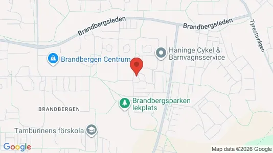 Apartments for rent i Haninge - kort over placeringen