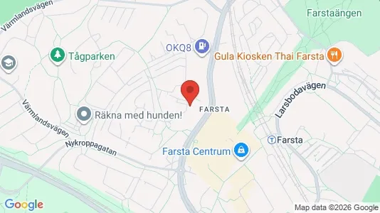 Apartments for rent i Stockholm South - kort over placeringen