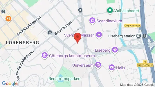 Apartments for rent i Örgryte-Härlanda - kort over placeringen