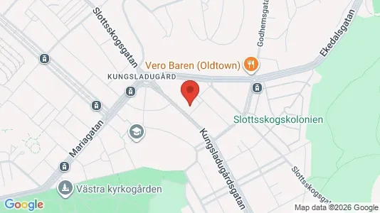 Apartments for rent i Majorna-Linné - kort over placeringen