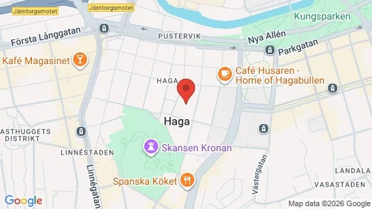 Apartments for rent i Gothenburg City Centre - kort over placeringen