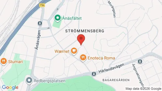 Apartments for rent i Lundby - kort over placeringen