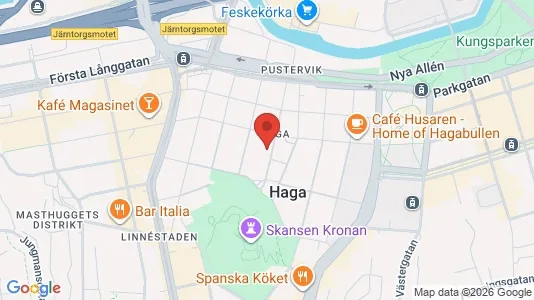 Apartments for rent i Gothenburg City Centre - kort over placeringen