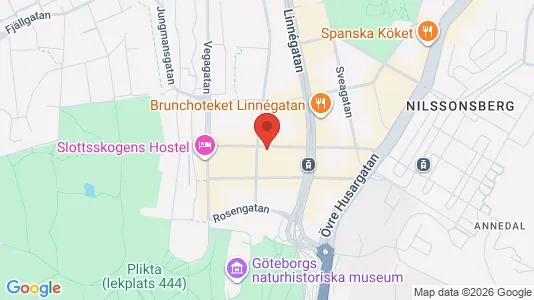 Apartments for rent i Gothenburg City Centre - kort over placeringen